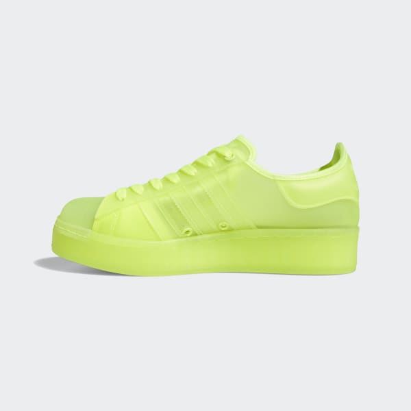 adidas jaune superstar