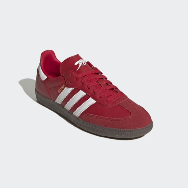 Red Samba Arsenal Shoes LYX69