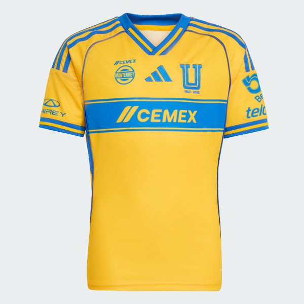 Yellow Tigres UANL 25/26 Home Jersey Kids