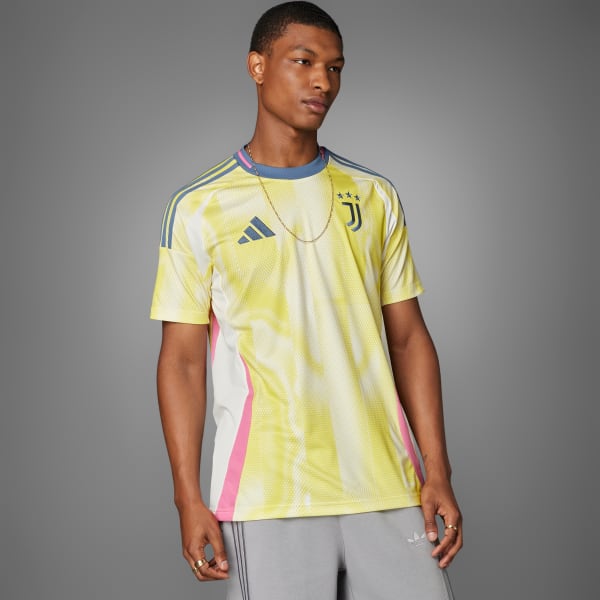 Gelb Juventus Turin 24/25 Auswärtstrikot