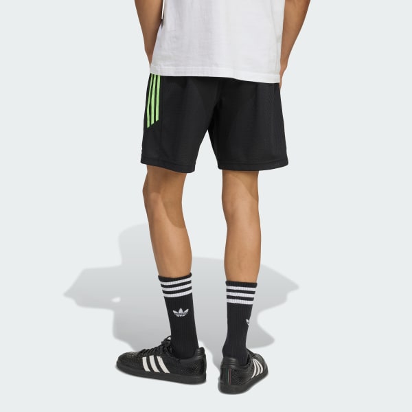 Noir 96 Short entrejambe de 7 pouces