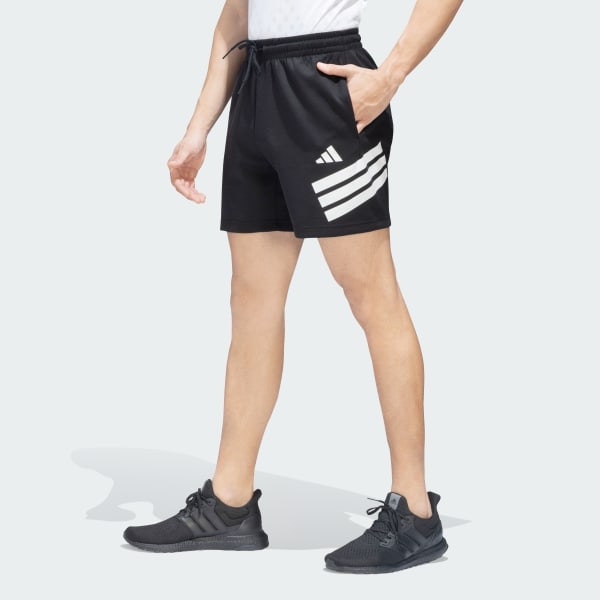 Black Future Icons 3 Stripes Shorts
