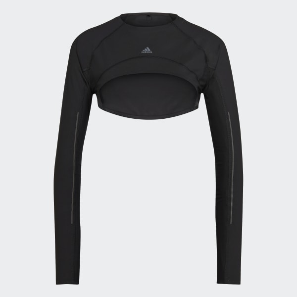 Top Cropped HIIT 45 Seconds - Preto adidas