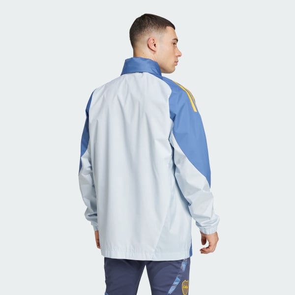 Azul Campera All-Weather Boca Juniors 24/25