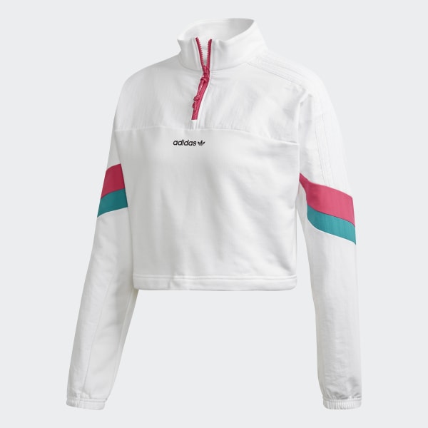 sudadera crop top adidas
