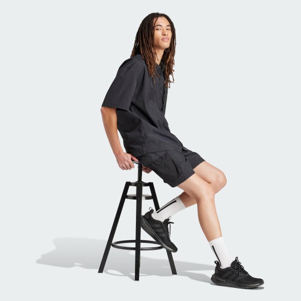 Black City Escape Cargo Shorts