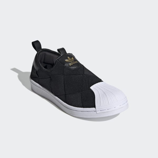 Black Superstar Slip-on Shoes KXM29
