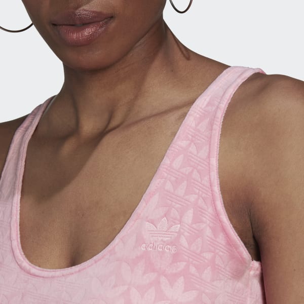 Rozowy Velvet Bra Top E5843