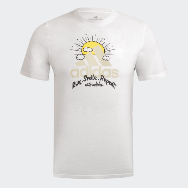 Blanco Camiseta Graphic A World Run