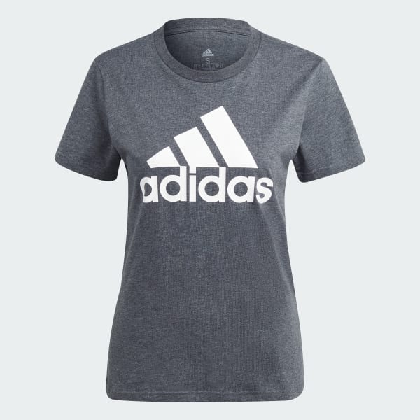 Grey Essentials Logo Tee