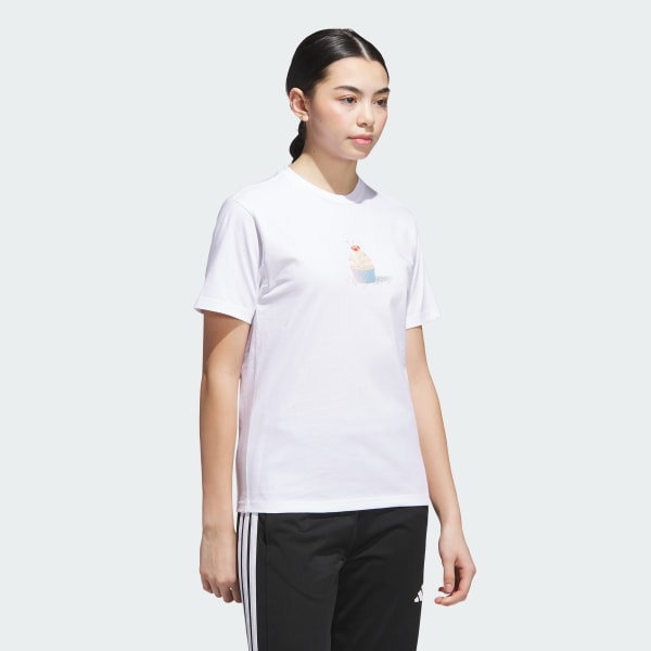 Branco T-shirt Cupcake Seasonal Essentials