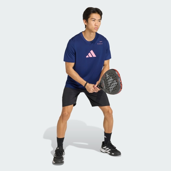 Azul camiseta Graphic Padel Category