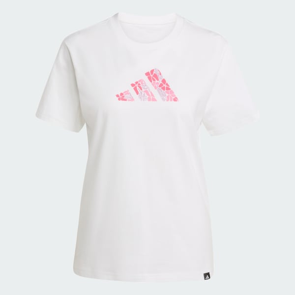 Blanco Camiseta estampada Soft Side
