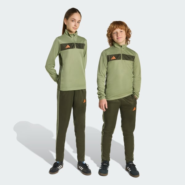 Vert Pantalon d'entraînement Tiro 25 Essentials Enfants