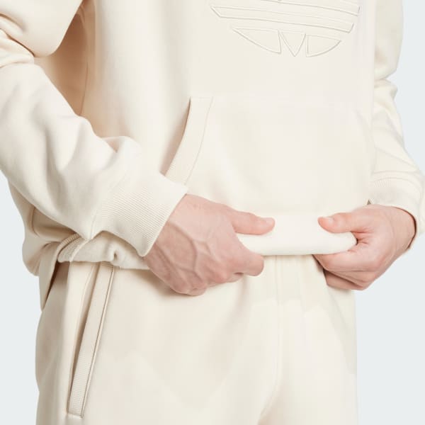 パーカー・フーディ adidas 70s fleece hoodie wonderwhite JN5969 adidas Originals 70s Fleece Hoodie - White | Free Shipping