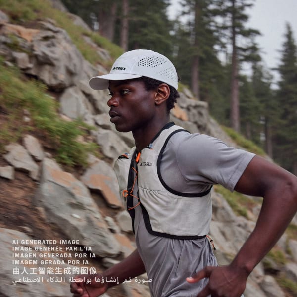 Gris Gorra Terrex Climacool 5-Panel Solid