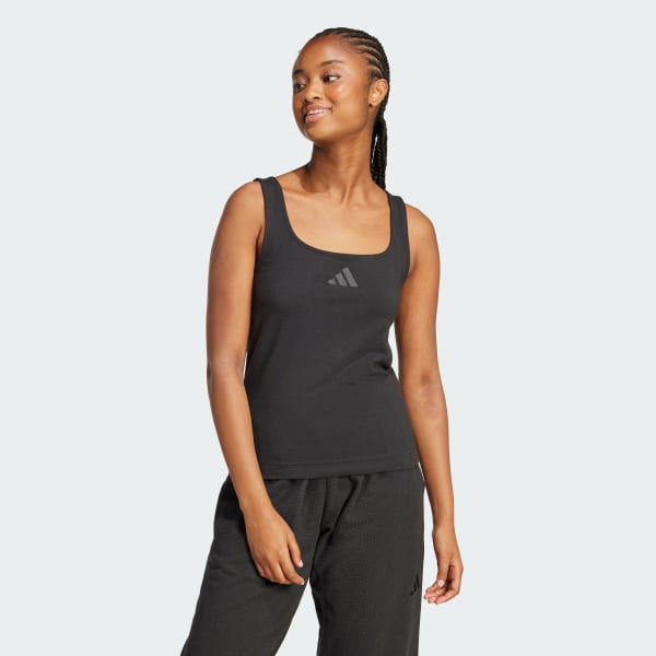 สีดำ เสื้อกล้าม All SZN Luxe