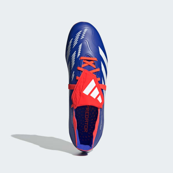 Bleu Chaussure Predator League Fold-Over Tongue Terrain souple