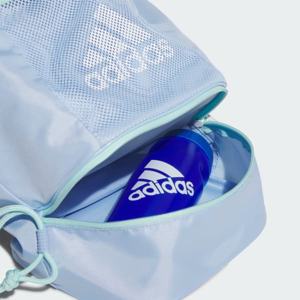 ブルー ジムバッグ