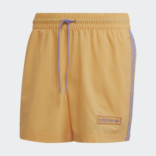Woven Shorts Adidas Originals California Swim Shorts Yellow