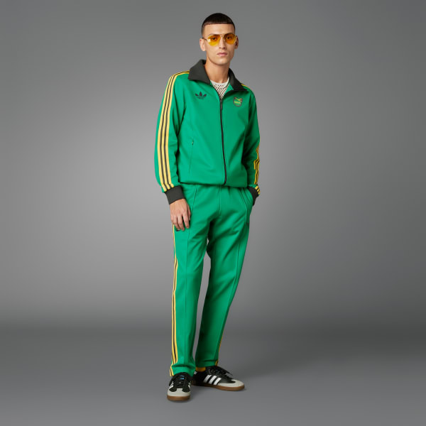 Jaqueta Beckenbauer Jamaica Verde adidas adidas Brasil