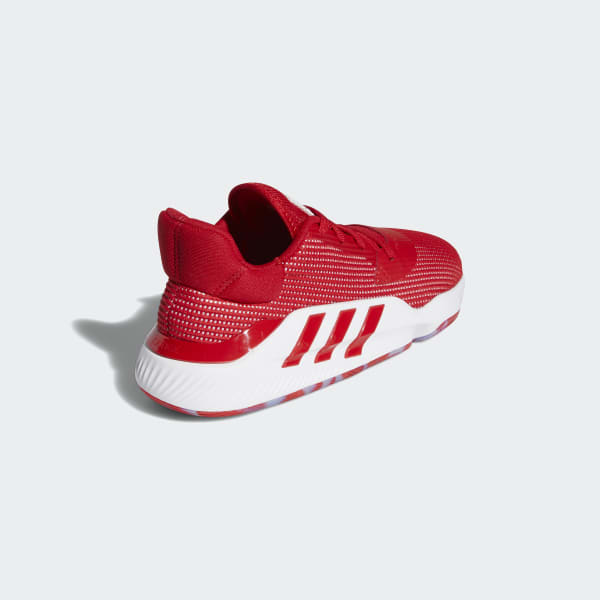 adidas Pro Bounce 2019 Low Shoes - Red 