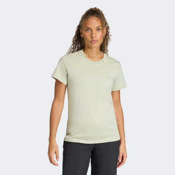 Verde POLERA TERREX MOUNTAIN ESTAMPADA