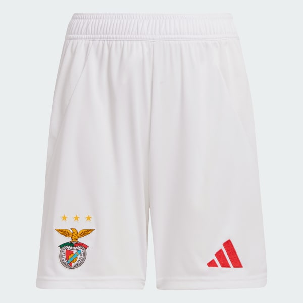 Blanc Short Domicile Benfica 24/25 Enfants