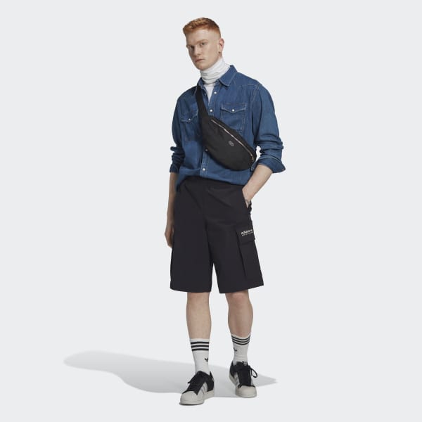 Czerń adidas Adventure Cargo Shorts CS494