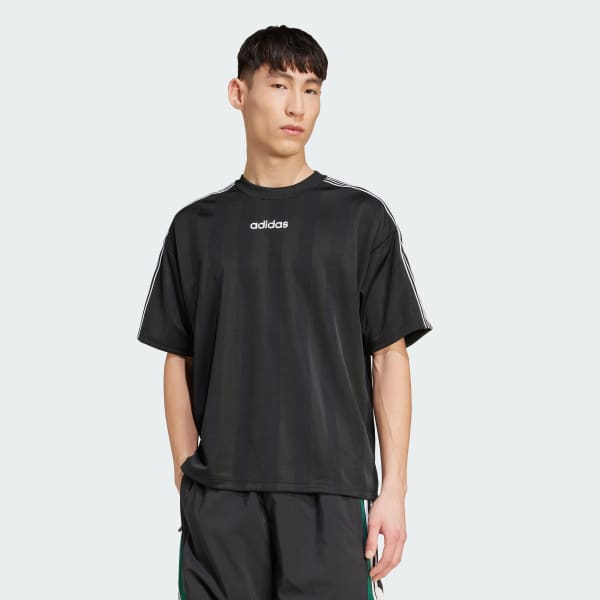 Svart 90s Stripe Trøye