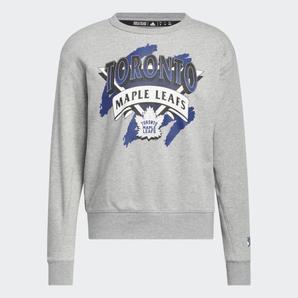 adidas Oilers Vintage Crew Sweatshirt - Grey