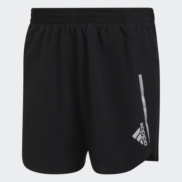 Đen Quần Short Designed 4 Running
