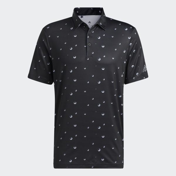 adidas Ultimate365 Allover Print Golf Polo Shirt Black adidas Thailand