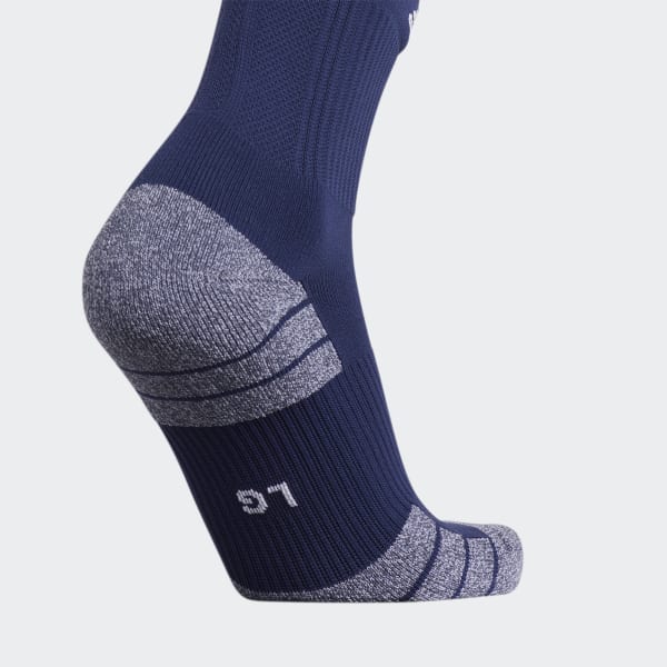 Blue 3-Stripes Hoop OTC Socks HGV28A