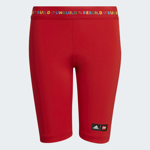 Rojo Mallas Cortas adidas x LEGO® Play Corte Medio