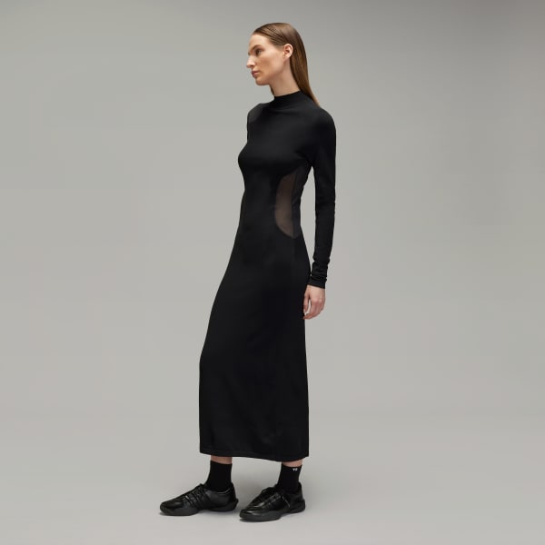 adidas Y-3 Knit Dress - Black | Free Shipping with adiClub | adidas US