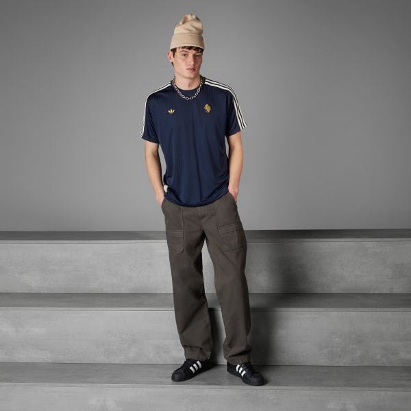 Blau Juventus Turin Terrace Icons Trikot –Genderneutral