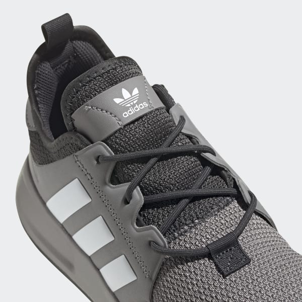 adidas x_ plr knit black & gray shoes