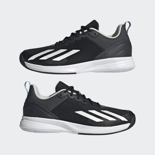 Zwart Courtflash Speed Tennis Schoenen