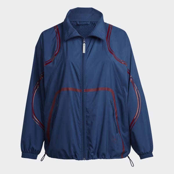 Blau adidas by Stella McCartney TruePace Woven Training Jacket- Plus Size QD683