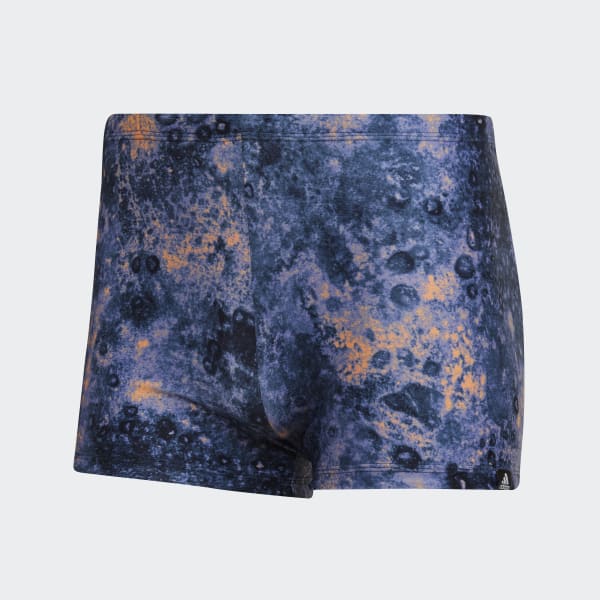 Roxo Boxers de Natação Reversíveis Melting Salt L4722