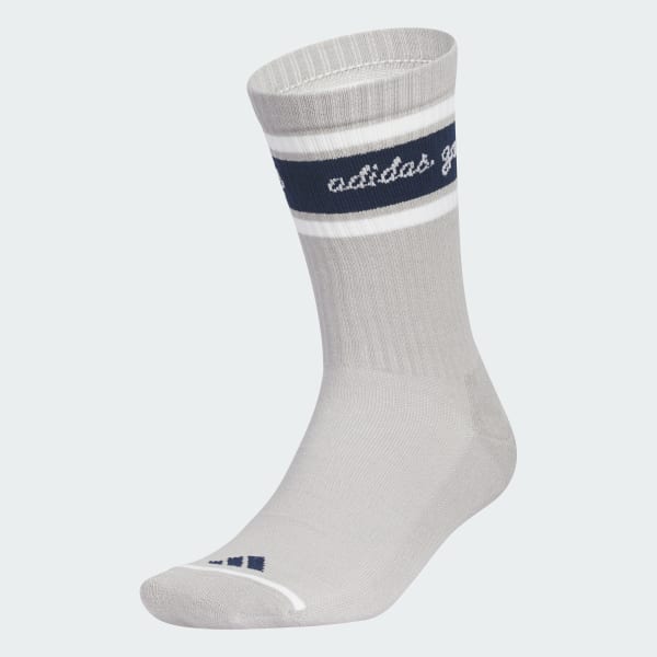 グレー 【ゴルフ】グラフィック クルーソックス