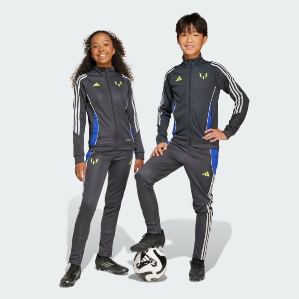 Grau Messi Kids Trainingshose