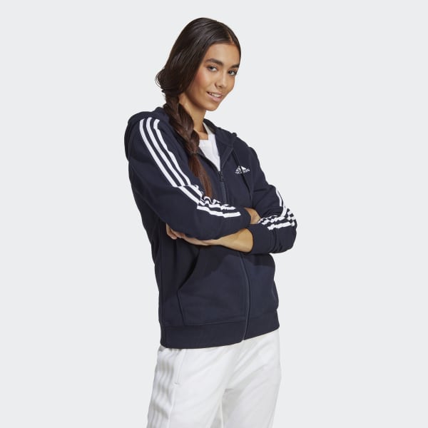 Mavi Essentials 3-Stripes French Terry Regular Full-Zip Kapüşonlu Üst