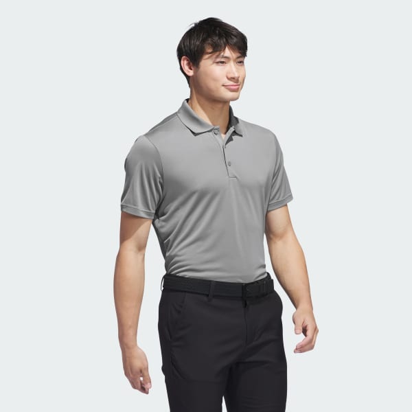 Grey Core adidas Performance Primegreen Polo Shirt