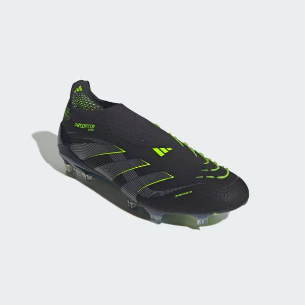 adidas Predator Elite Laceless Firm Ground Cleats - Black