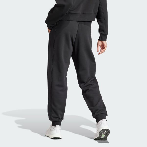 Negro Pantalón ALL SZN Holgado Algodón Perchado