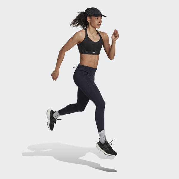 Μπλε FastImpact Running 7/8 Leggings