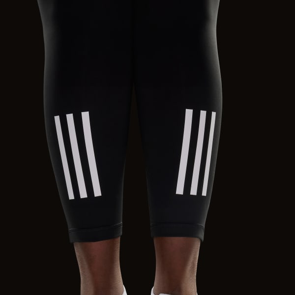 adidas Own the Run 7 8 Leggings Plus Size Multicolour adidas UK