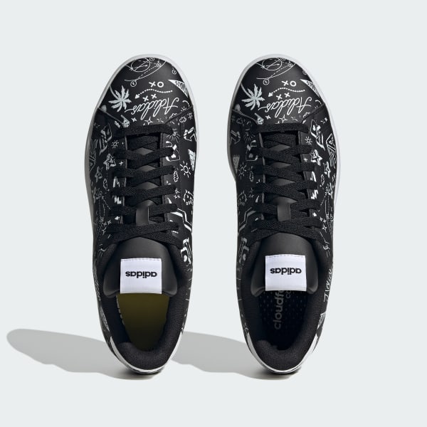 Adidas advantage negras hombre on sale